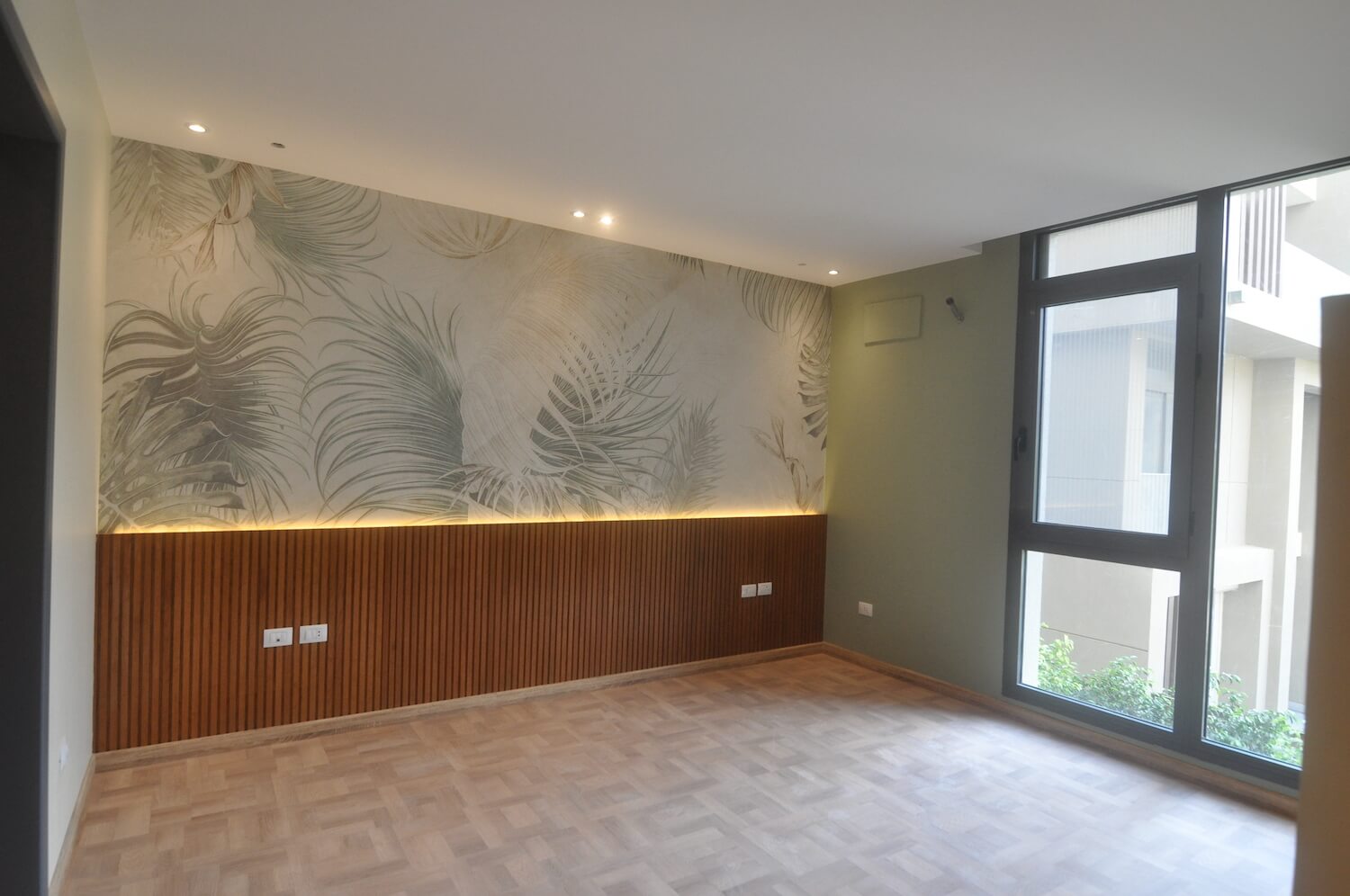 Minimalist master bedroom with clean lines and soft lighting in Sodic Eastown project